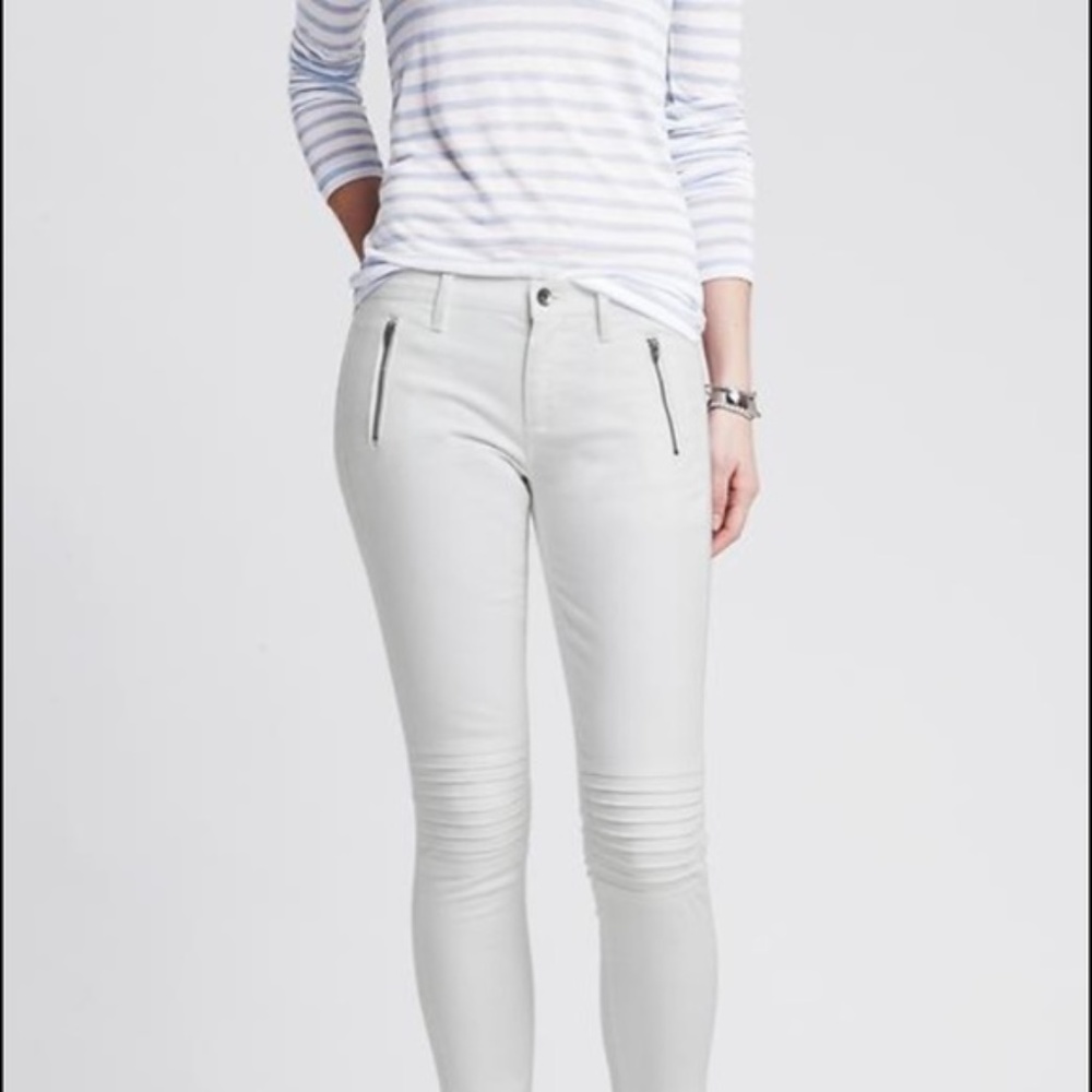 Banana Republic Moto Jeans Skinny Ankle Size 12/14